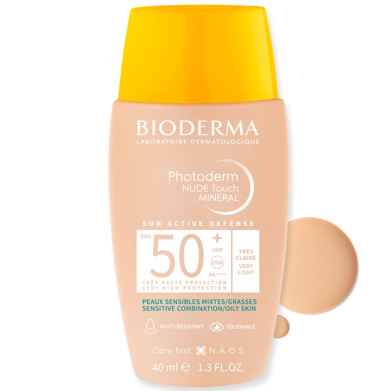 BIODERMA - PHOTODERM Nude Touch SPF50+ (Teinte Tres Claire) - 40ml